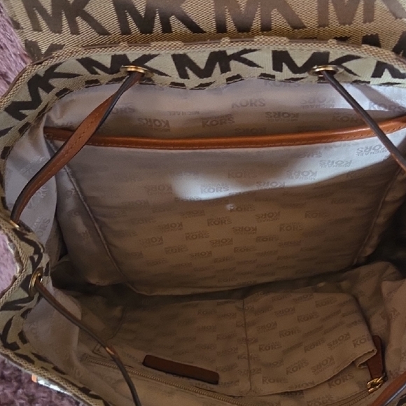 Michael Kors Jet Set Signature Flap Tech backpack - Picture 4 of 10